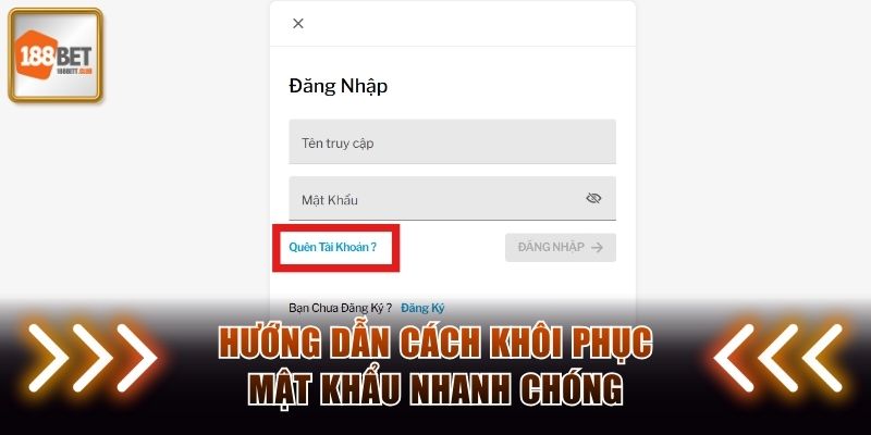 Hướng dẫn cụ thể cách khôi phục mật khẩu nhanh chóng